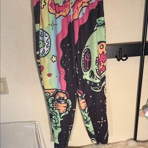 Colorful Graphic Joggers